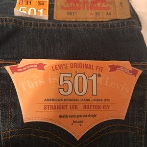 Levi’s Men 501 Original Jeans - NWT